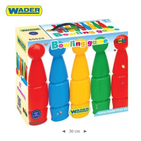 WADER 80020 Kręgle w kartonie