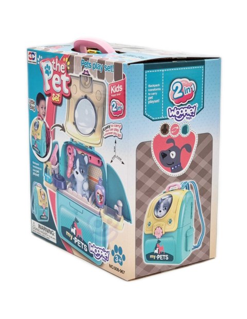 WOOPIE 30630 Plecak transporter Salon Piękności piesek