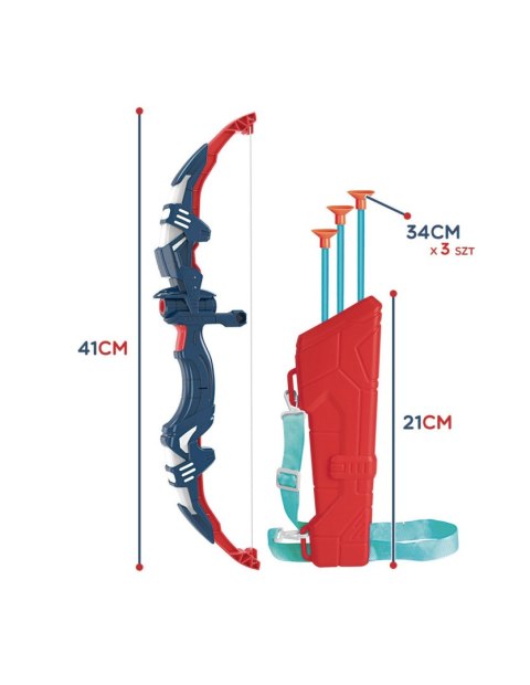 WOOPIE 40352 Zestaw Małego Łucznika łuk+strzały