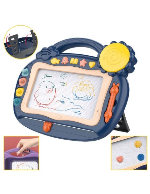 WOOPIE 40796 Tablica magnetyczna granatowa