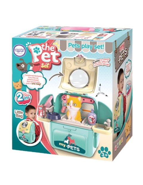 WOOPIE 42073 Plecak transporter Salon Piękności kotek