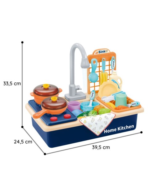 WOOPIE 42820 Zlewozmywak 2w1 kuchnia niebieska
