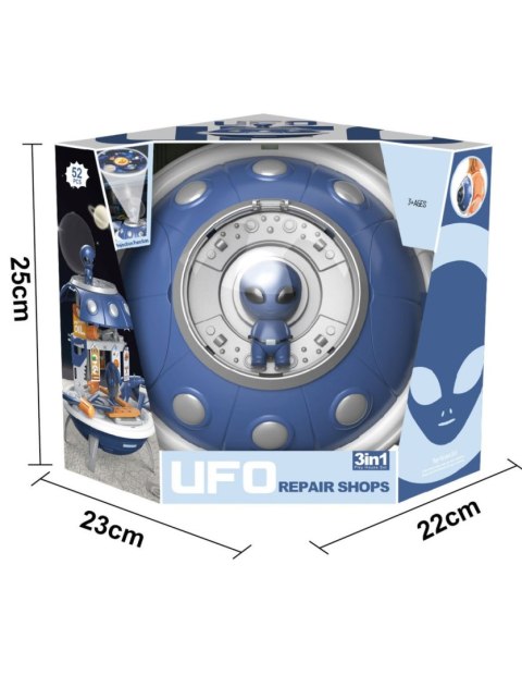 WOOPIE 44848 Warsztat 3w1 plecak projektor UFO