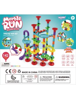 WOOPIE 45241 Kulodrom tor kulkowy - zestaw spirala 142 el.