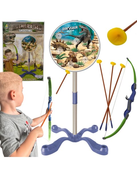 WOOPIE 45401 Zestaw małego Łucznika Dinozaury 32 el.