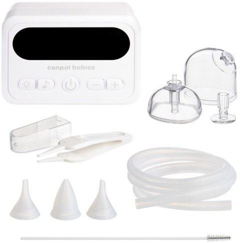 CANPOL 20/121 Elektryczny aspirator do nosa dla niemowląt i dzieci