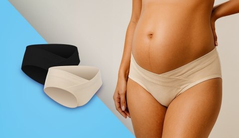 CANPOL 78/020 Mum fit majtki ciążowe pod rzuch rozmiar XL 2 szt.