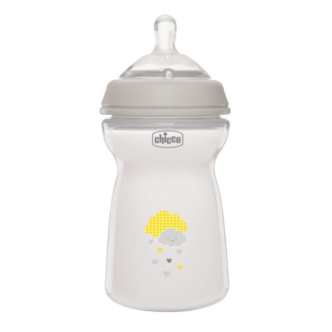 CHICCO 00081335300000 Butelka NF plastikowa 6m+ 330 ml neutralna