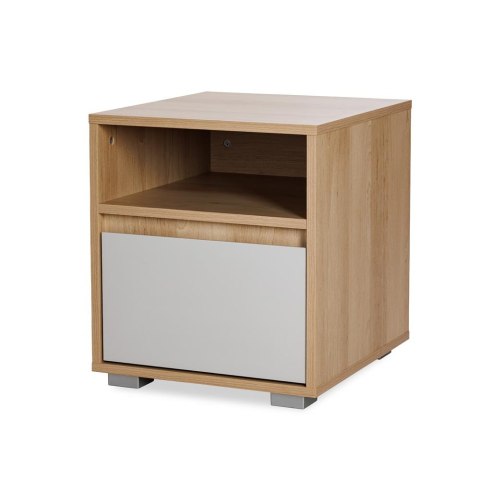 LITTLE SKY by KLUPŚ Stolik nocny DALIA buk-popiel