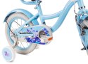 Rower 16 cali Flower bike NIEZAPOMINAJKA - niebieski