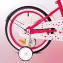 Rower 16 cali Heart bike - malinowy