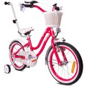 Rower 16 cali Heart bike - malinowy