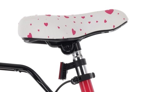 Rower 24 cali Heart bike 7-biegowa przerzutka SHIMANO - malinowy