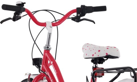 Rower 24 cali Heart bike 7-biegowa przerzutka SHIMANO - malinowy