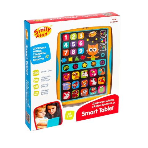 SMILY PLAY SP98276 Smart Tablet Zdobywam wiedzę z Kotem Ignacym