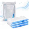 Worki próżniowe rolowane na ubrania 9 sztuk 3 rozmiary 35x50cm, 40x50cm, 50x70cm