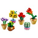 Klocki Konstrukcyjne Kwiaty Roślinki w Doniczkach 6 Sztuk 256 el.