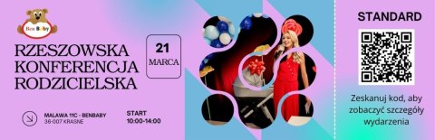 Konferencja Rodzicielska BenBaby 2026 Bilet Standard