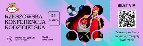 Konferencja Rodzicielska BenBaby 2026 Bilet VIP