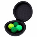 Magnetyczne Silikonowe Piłki Antystresowe W Etui Zielone 2,5 cm 4 el.