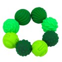 Magnetyczne Silikonowe Piłki Antystresowe W Etui Zielone 2,5 cm 8 el.