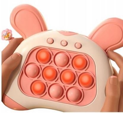 WOOPIE Gra POP IT Elektryczna Antystresowa Zręcznościowa Uszy Króliczka