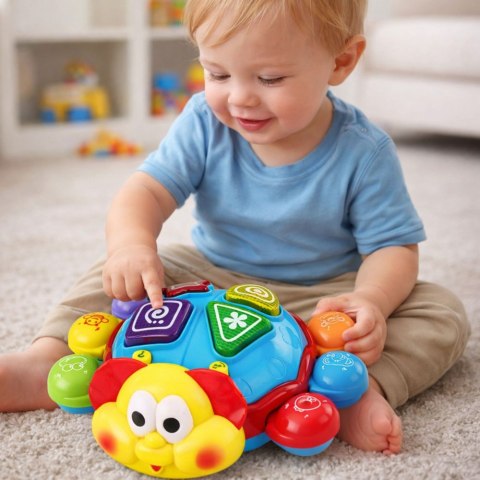 Zabawka Interaktywna Biedronka Uciekający Robaczek Światła Dźwięki