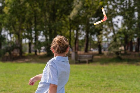 BS Toys, drewniany bumerang