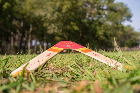 BS Toys, drewniany bumerang