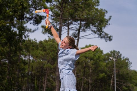 BS Toys, drewniany bumerang