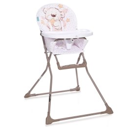 COOKIE White Teddy Bear krzesełko do karmienia