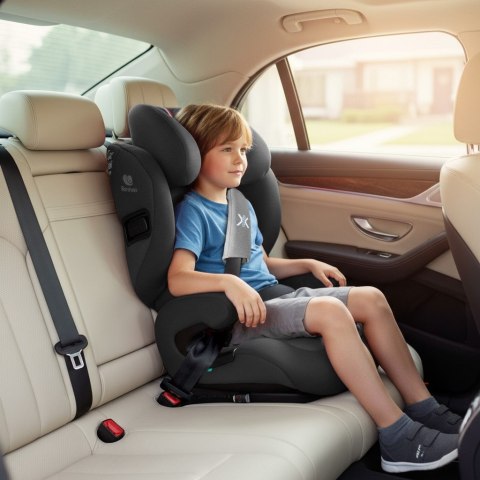 ELISEO Carbon Renolux - Premium fotelik samochodowy Isofix R129 i-Size 100-150 cm z funkcją odchylenia