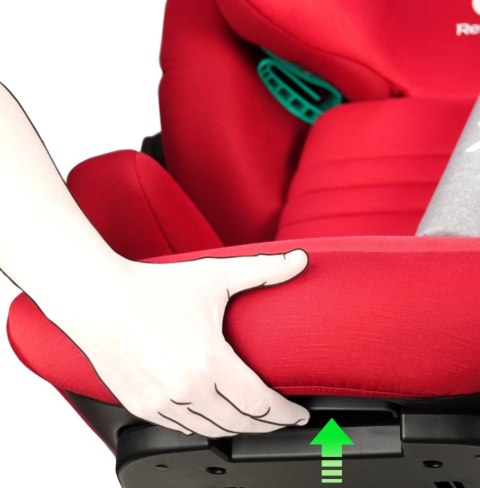 ELISEO Passion Renolux - Premium fotelik samochodowy Isofix R129 i-Size 100-150 cm z funkcją odchylenia