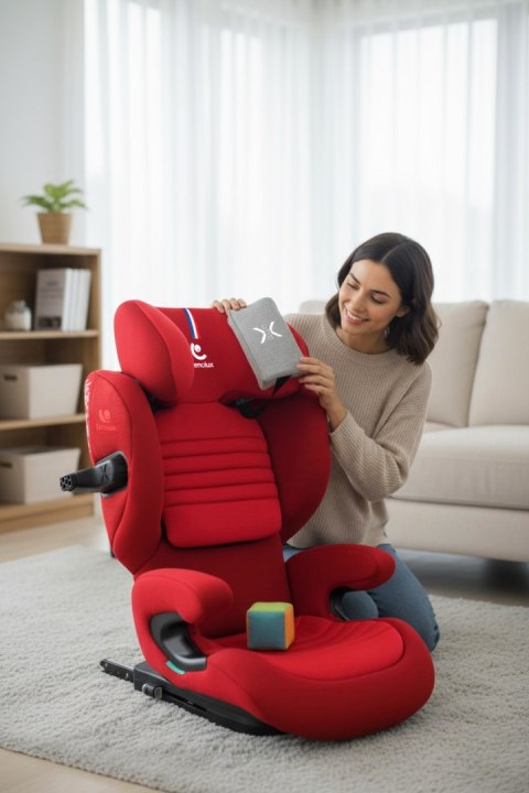 ELISEO Passion Renolux - Premium fotelik samochodowy Isofix R129 i-Size 100-150 cm z funkcją odchylenia