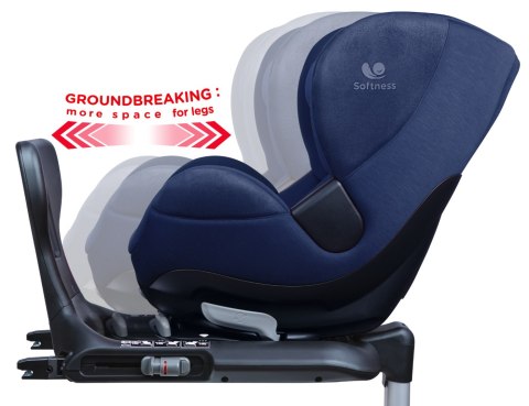 Fotelik Obrotowy Renolux Gaia OCEAN i-Size (40-105 cm) z Softness®