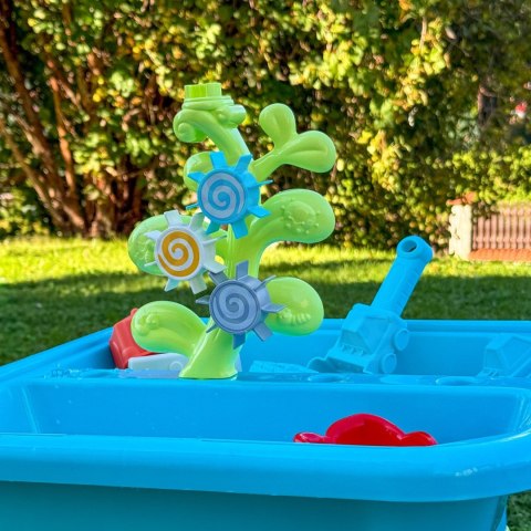 WOOPIE Stolik Wodny 2w1 Piaskownica 14 akc.