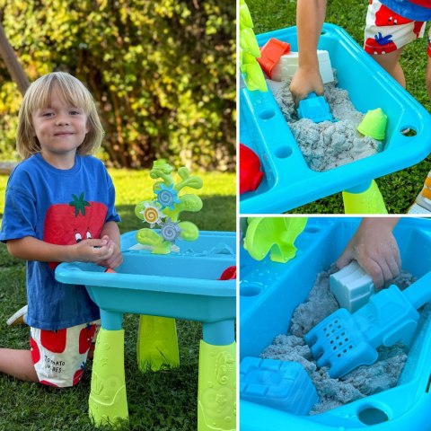 WOOPIE Stolik Wodny 2w1 Piaskownica 14 akc.