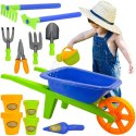 WOOPIE Taczka Ogrodowa Zestaw Małego Ogrodnika 13el.