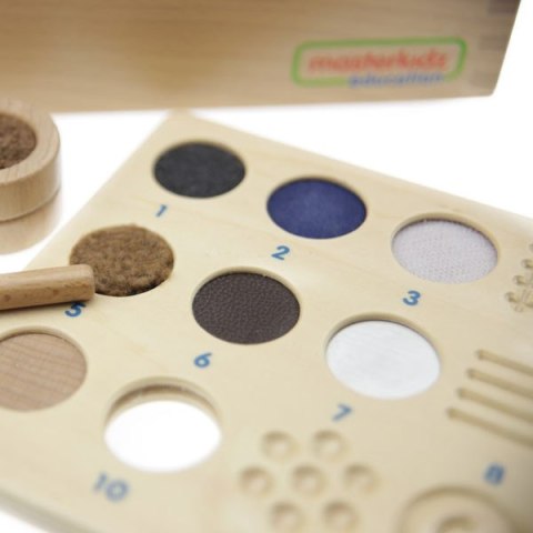 Zgaduj Dotykiem Materiał I Faktura 12 Elementów Montessori