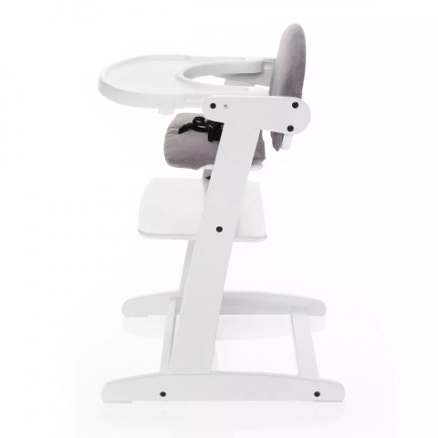 GROW-UP krzesełko do karmienia White Grey