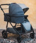 Gondola M.Twin X Blueberry - Oddychająca i Komfortowa dla Noworodka