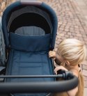 Gondola M.Twin X Blueberry - Oddychająca i Komfortowa dla Noworodka