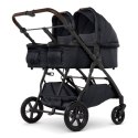 Gondola M.Twin X Dark Grey - Oddychająca i Komfortowa dla Noworodka