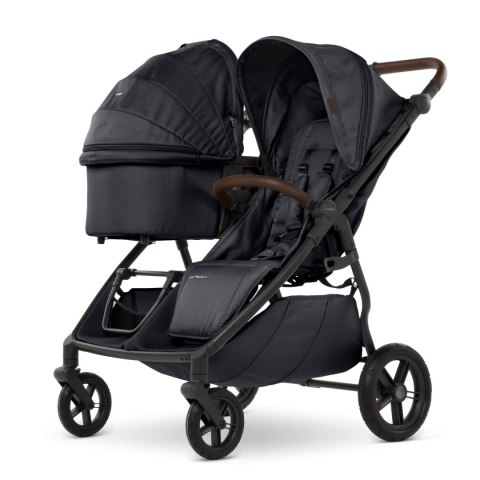 Gondola M.Twin X Dark Grey - Oddychająca i Komfortowa dla Noworodka