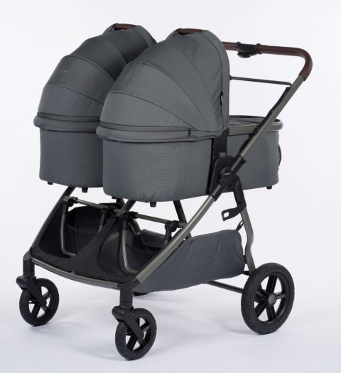 Gondola M.Twin X Volcanic Ash - Oddychająca i Komfortowa dla Noworodka