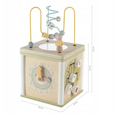 Kostka atywności drewniana