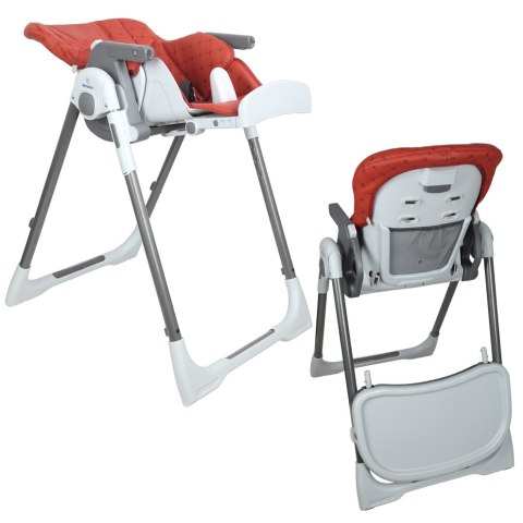 Krzesełko do karmienia VISION Terracotta Renolux - Wygoda i Bezpieczeństwo od Narodzin