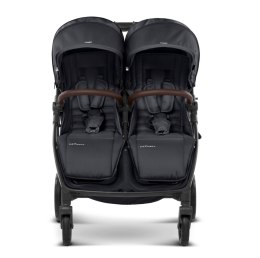 M.Twin x Wózek Bliźniaczy Mast Swiss Design - Dark Grey (Koła HP)