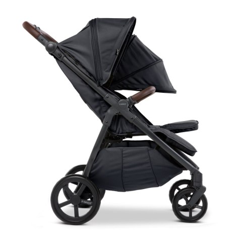 M.Twin x Wózek Bliźniaczy Mast Swiss Design - Dark Grey (Koła Light)