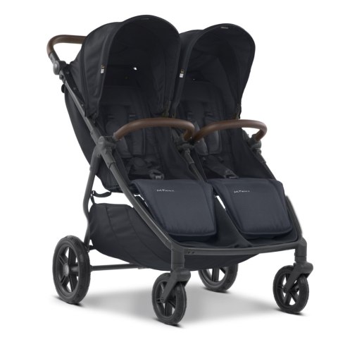 M.Twin x Wózek Bliźniaczy Mast Swiss Design - Dark Grey (Koła Light)